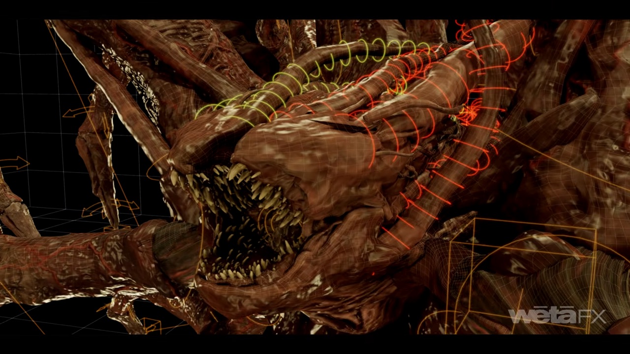 Wētā FX VFX breakdown for Stranger Things 5