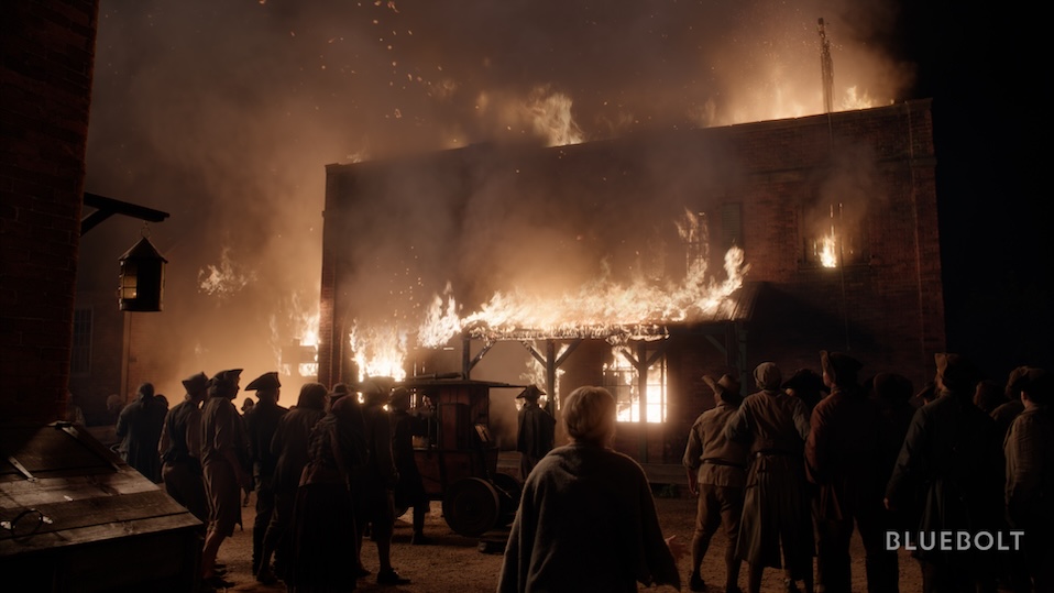 How BlueBolt Combined 2.5D Rooftops and Volumetric Smoke to Deliver Outlander’s Final Season