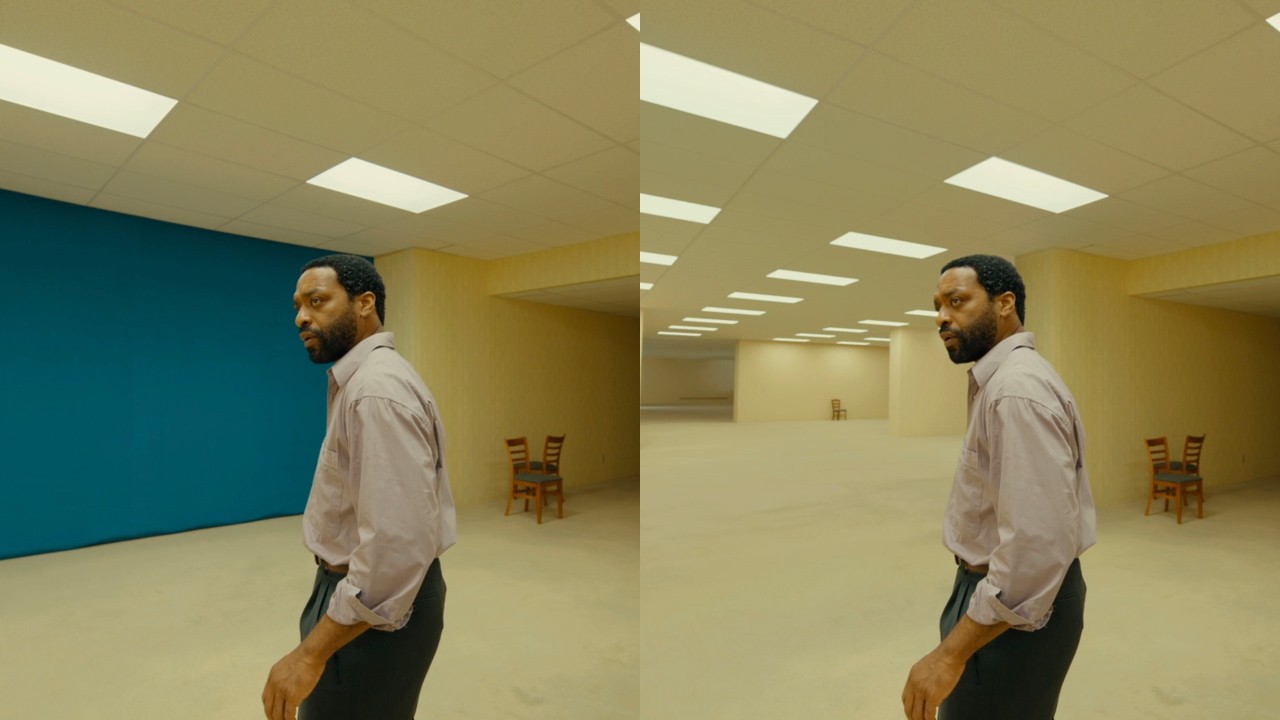 Seamless No-Clipping in A24's Backrooms Required Practical Set Offsets and Digital Projections